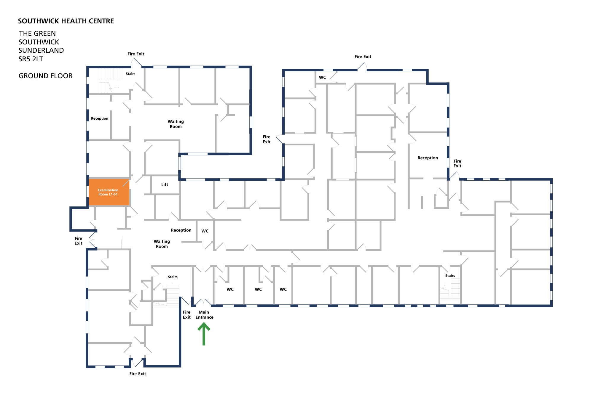 Examination Room L161 NHS Open Space